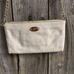 COACH Ivory Crossbody Bag - used condition and missing tag